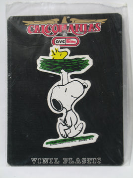 Snoopy Imported Vinyl Sticker - RARE! - snoopn4pnuts.com