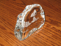 Snoopy Solid Crystal Figurine / Paperweight - RARE! - snoopn4pnuts.com
