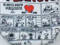Kids Peanuts Comics Panels No Show Socks (7 - 8) - snoopn4pnuts.com