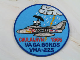 Snoopy Flying Ace Commemorative Military Patch (Marines) - VMA - 225 Mission 1965 - snoopn4pnuts.com