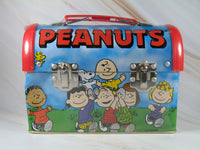 Peanuts Gang Tin Dome Lunch Box (New But Near Mint)