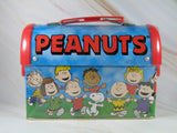 Peanuts Gang Tin Dome Lunch Box (New But Near Mint)