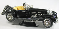 Silver Deer Crystal Snoopy Driving Diecast Mercedes Roadster (Near Mint) - snoopn4pnuts.com