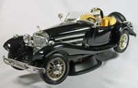 Silver Deer Crystal Snoopy Driving Diecast Mercedes Roadster (Near Mint) - snoopn4pnuts.com