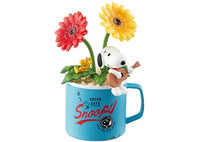 Peanuts Green Days Mini Planter Figurine - Cup Of Cheer - snoopn4pnuts.com