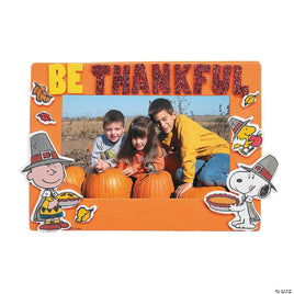 Peanuts 2 - D Thanksgiving Frame Magnet Craft Kit - snoopn4pnuts.com