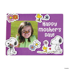 Peanuts 2 - D Mother's Day Frame Magnet Craft Kit - snoopn4pnuts.com