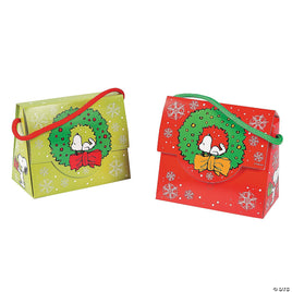 Snoopy Christmas Treats Box With Handle and Velcro Closure (Sold Separately) - snoopn4pnuts.com