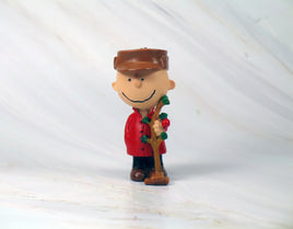 Danbury Mint Peanuts Christmas Figure - Charlie Brown - snoopn4pnuts.com
