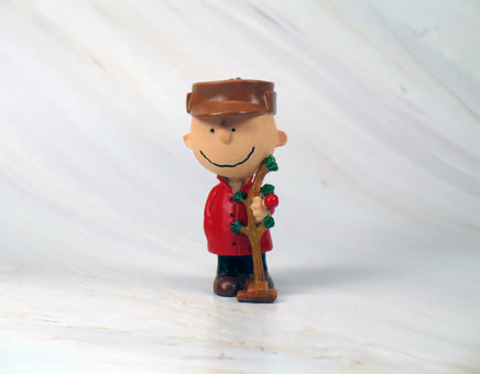 Danbury Mint Peanuts Christmas Figure - Charlie Brown - snoopn4pnuts.com