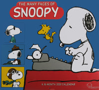 2001 Peanuts 16-Month Wall Calendar