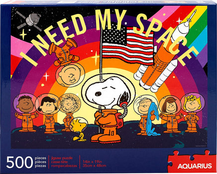 Peanuts Astronauts Jigsaw Puzzle - I Need My Space - snoopn4pnuts.com