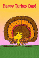 Peanuts Double - Sided Flag - Happy Turkey Day! - snoopn4pnuts.com