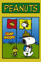 Peanuts Double-Sided Flag - Camp Snoopy Beagle Scouts