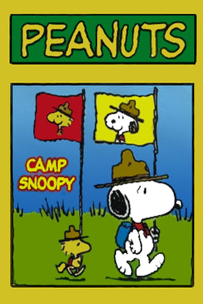 Peanuts Double - Sided Flag - Camp Snoopy Beagle Scouts - snoopn4pnuts.com