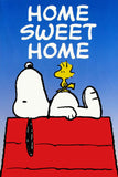 Peanuts Double-Sided Flag - Home Sweet Home