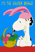Peanuts Double-Sided Flag - It's The Easter Beagle