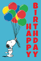 Peanuts Double - Sided Flag - Happy Birthday - snoopn4pnuts.com