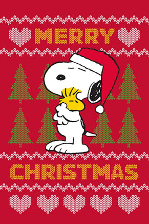 Peanuts Double - Sided Flag - Merry Christmas - snoopn4pnuts.com