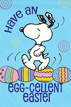 Peanuts Double - Sided Flag - Have An Egg - Cellent Easter - snoopn4pnuts.com