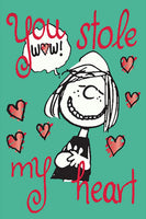 Peanuts Double - Sided Flag - You Stole My Heart (Peppermint Patty) - snoopn4pnuts.com