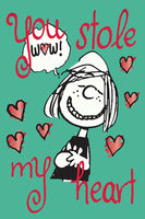 Peanuts Double-Sided Flag - You Stole My Heart (Peppermint Patty)