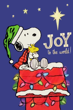 Peanuts Double - Sided Flag - JOY To The World! - snoopn4pnuts.com