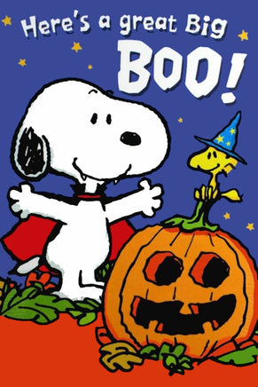 Peanuts Double - Sided Flag - Snoopy Halloween BOO! - snoopn4pnuts.com