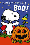 Peanuts Double-Sided Flag - Snoopy Halloween BOO!