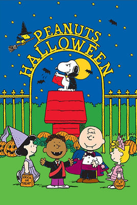 Peanuts Double - Sided Flag - Snoopy Peanuts Halloween - snoopn4pnuts.com