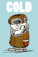 Peanuts Double-Sided Flag - COLD Charlie Brown and Snoopy