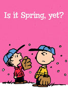 Peanuts Double-Sided Flag - Is It Spring Yet?