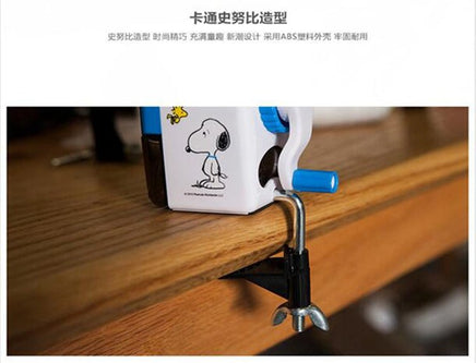 Snoopy Clamp - On Desk or Table Pencil Sharpener - snoopn4pnuts.com