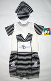Snoopy 3-Piece Baby Set (Includes Overalls, Shirt, and Hat) - 3-6 Months