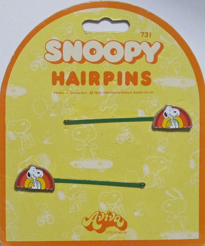 Snoopy Vintage Hair Pin Set