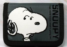 Snoopy Vinyl Double ID and Credit Card Wallet With Expandable Wrist Strap - snoopn4pnuts.com