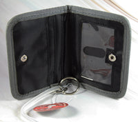 Snoopy Vinyl Double ID and Credit Card Wallet With Expandable Wrist Strap - snoopn4pnuts.com