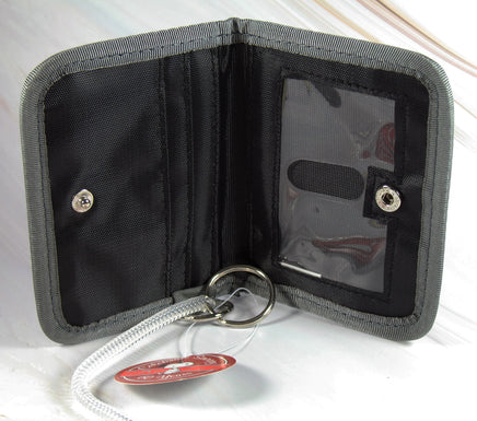 Snoopy Vinyl Double ID and Credit Card Wallet With Expandable Wrist Strap - snoopn4pnuts.com