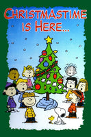 Peanuts Double - Sided Flag - Christmastime Is Here... - snoopn4pnuts.com