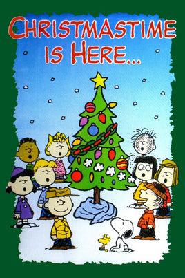 Peanuts Double - Sided Flag - Christmastime Is Here... - snoopn4pnuts.com