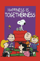 Peanuts Double - Sided Flag - Happiness Is Togetherness - snoopn4pnuts.com