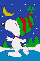 Peanuts Double - Sided Flag - Snoopy Skater - snoopn4pnuts.com
