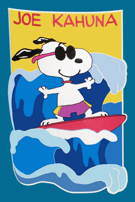 Peanuts Double - Sided Flag - Joe Kahuna Surfer - snoopn4pnuts.com
