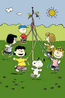 Peanuts Double - Sided Flag - May Pole - snoopn4pnuts.com