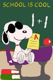 Peanuts Double-Sided Flag - Snoopy Joe Cool School Is Cool
