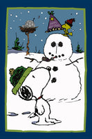 Peanuts Double-Sided Flag - Happy New Year