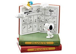 Snoopy Mini Books Interconnecting Figurine Set - Paper Airplanes - snoopn4pnuts.com