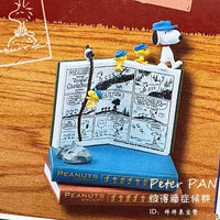 Snoopy Mini Books Interconnecting Figurine Set - Beagle Scouts - snoopn4pnuts.com