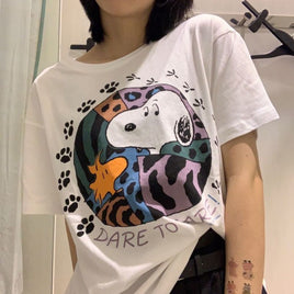 Snoopy T-Shirt: Dare To Care! - snoopn4pnuts.com