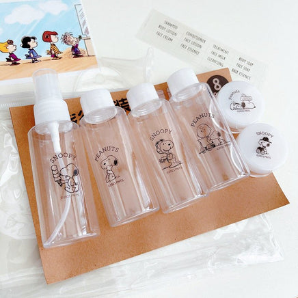 Snoopy 8 - Piece Travel Size Toiletries Set - snoopn4pnuts.com